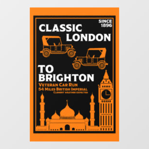 Vinilos Para Cristales Londres A Brighton Veteran Car Run