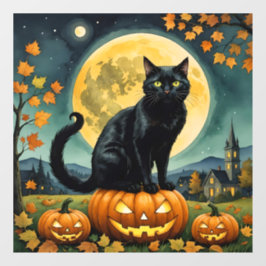 Vinilos Para Cristales Los brillantes ojos de Halloween