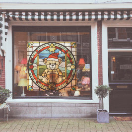 Vinilos Para Cristales Los Navidades De Faux StainGlass Llevan Grandes