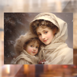 Vinilos Para Cristales Madre e hijo de Victoria