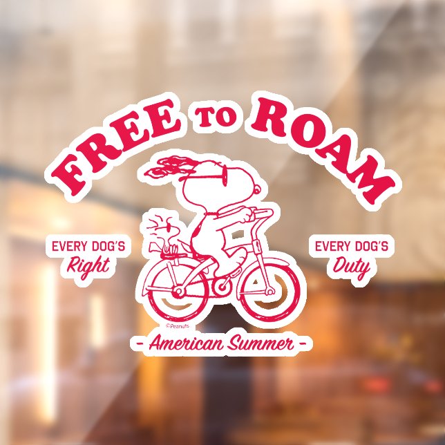 Vinilos Para Cristales Maní | Verano Americano Libre De Camino (Hoja 2)