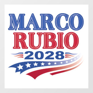 Vinilos Para Cristales Marco Rubio 2028 (3er)