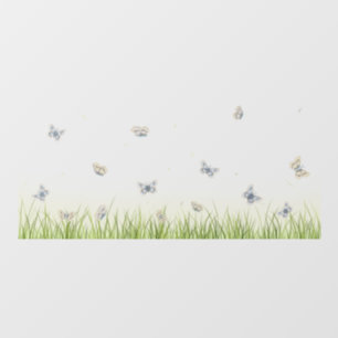 Vinilos Para Cristales Mariposas en Sunny Meadow Seamless Window Decal