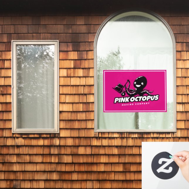 Vinilos Para Cristales Marque su negocio (Ventana de inicio)