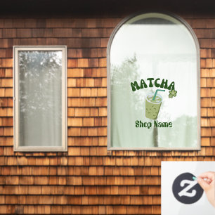Vinilos Para Cristales Matcha Cafe