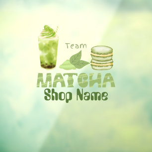 Vinilos Para Cristales Matcha Cafe