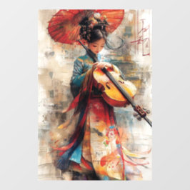 Vinilos Para Cristales Melodía de la tradición: La armonía del arte y la 