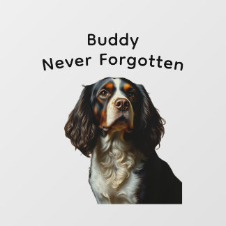 Vinilos Para Cristales Memorial personalizado para mascotas