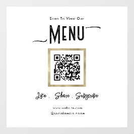 Vinilos Para Cristales Menú de trabajo simple Conectar ventana