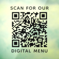 Menú digital con código QR profesional
