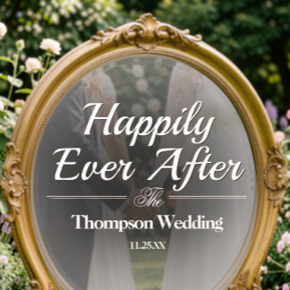 Vinilos Para Cristales Mirror Decal - DIY Romantic Wedding Decoration