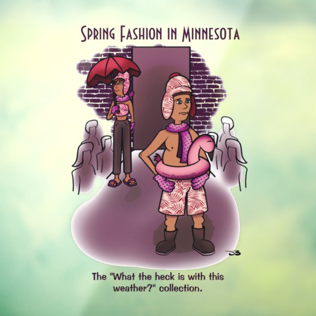 Vinilos Para Cristales Moda de primavera (Hoja 3)