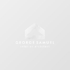 Vinilos Para Cristales Modern Home Design | Abstract Logo on Silver