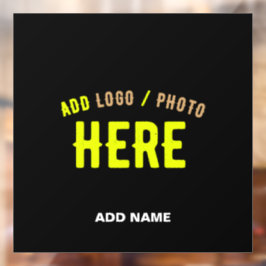 VINILOS PARA CRISTALES MODERNO CON ESTILO PERSONALIZABLE NEGRO VERIFICADO