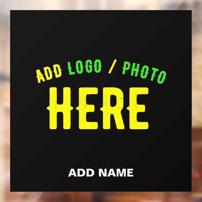 VINILOS PARA CRISTALES MODERNO ESTILIZADO PERSONALIZABLE NEGRO MARCADO VE (Hoja 2)