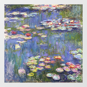 Vinilos Para Cristales Monet - Lilies de agua / Nympheas