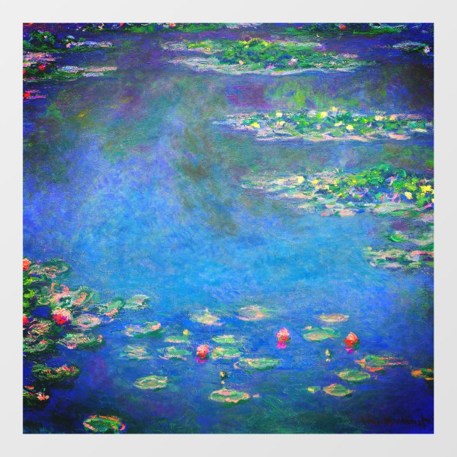 Vinilos Para Cristales Monet Water Lilies 1906 (Hoja)