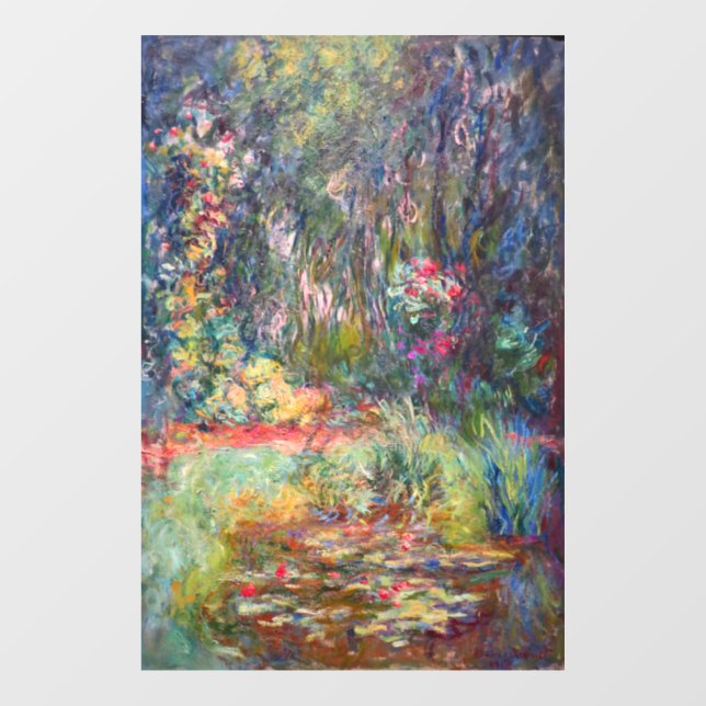 Vinilos Para Cristales Monet Water Lily Pond (Hoja)