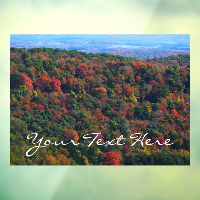 Vinilos Para Cristales Montañas Apalaches en otoño (Hoja 3)