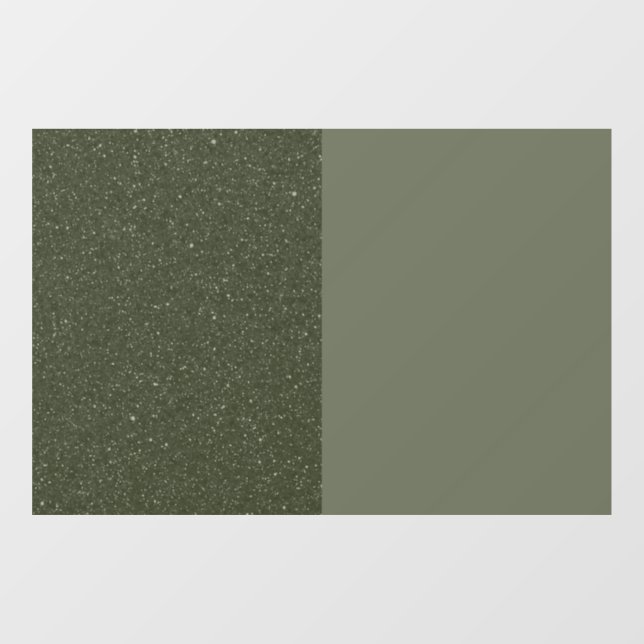 Vinilos Para Cristales Moss Green Duo - Personalizable (Hoja)