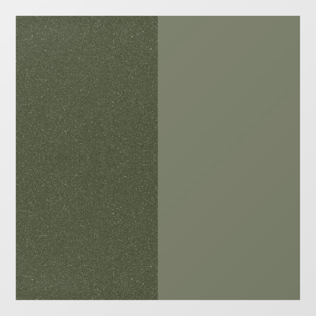 Vinilos Para Cristales Moss Green Split-Panel Ventana Cling - Personaliza (Hoja)