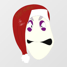 Vinilos Para Cristales Mr. Williams Bah Humbug xmas Window Cling