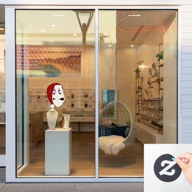 Vinilos Para Cristales Mr. Williams Bah Humbug xmas Window Cling (Ventana de la tienda)