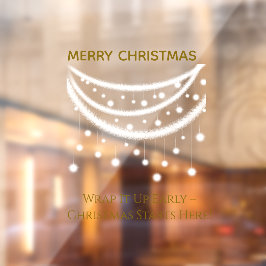 Vinilos Para Cristales Navidad divertida