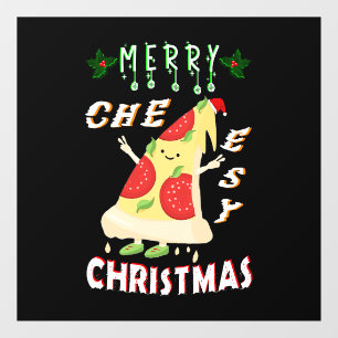 Vinilos Para Cristales Navidades con queso Feliz Navidad Navidades de San