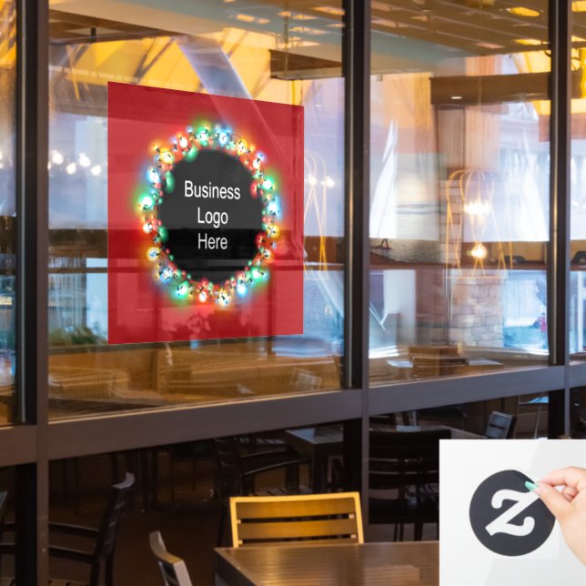Vinilos Para Cristales Navidades de logotipos de personalizado para empre (ventana del restaurante)