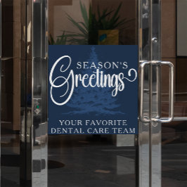 Vinilos Para Cristales Navidades empresariales profesionales de la empres