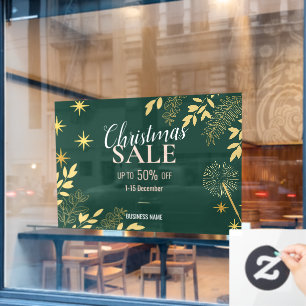 Vinilos Para Cristales Navidades esmeraldas venden promociones comerciale