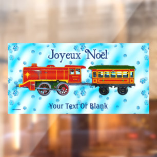 Vinilos Para Cristales Navidades Express - Joyeux Noël
