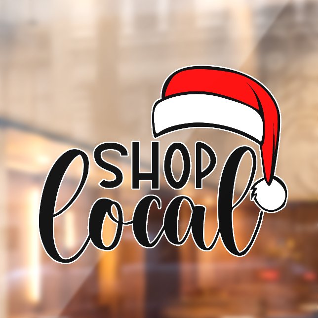 Vinilos Para Cristales navidades festivos de la tienda local (Hoja 2)