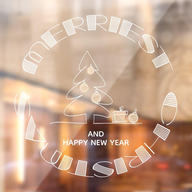 Vinilos Para Cristales Navidades más valientes (Hoja 2)