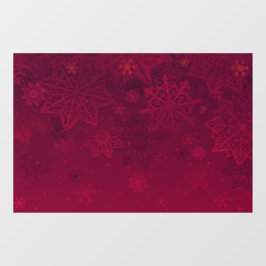 Vinilos Para Cristales Navidades rojos