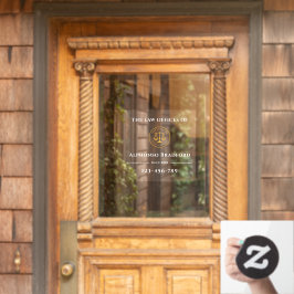 Vinilos Para Cristales Negocio de abogados | Oficina legal en blanco