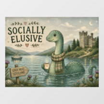 Nessie esquiva socialmente criptozoología Loch Nes
