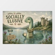 Nessie esquiva socialmente criptozoología Loch Nes