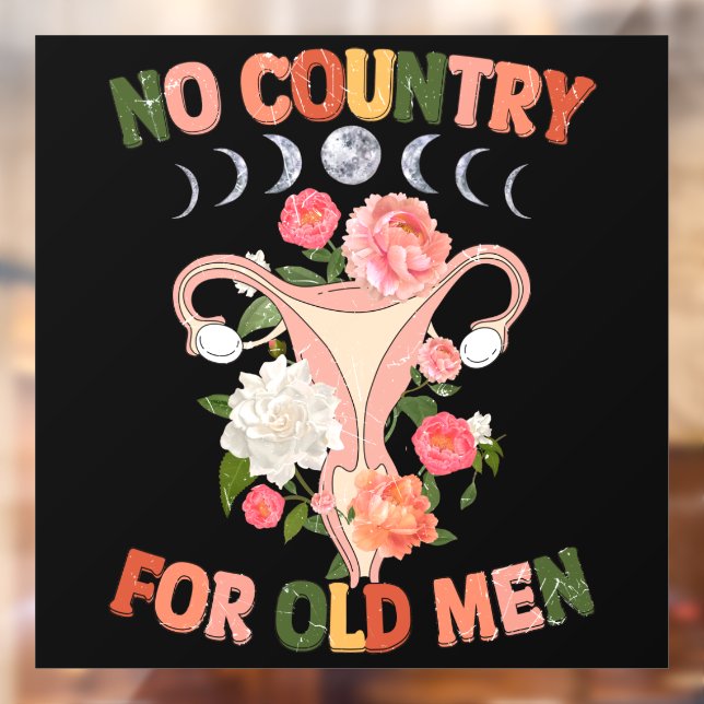 Vinilos Para Cristales Ningún País Para El Hombre Mayor (Hoja 2)