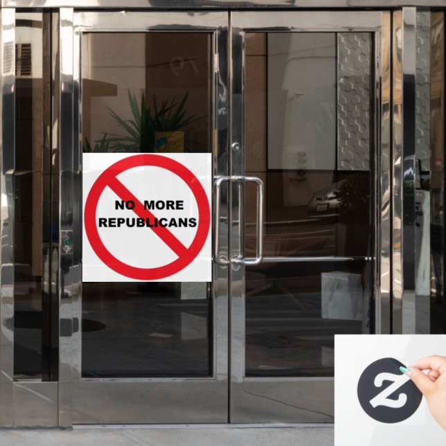 Vinilos Para Cristales NO Repugs (Puerta de oficina)