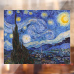 Vinilos Para Cristales Noche estrellada: Saint Remy de Vincent Van Gogh<br><div class="desc">El año es 1889. Vincent Van Gogh es un paciente del asilo de Saint-Paul-de-Mausole en Saint-Rémy-de-Provence, Francia. Está sufriendo una enfermedad mental, y sus médicos le han aconsejado que se quede en casa y evite pintar. Pero Van Gogh no puede resistir el impulso de crear, y pasa sus días pintando...</div>