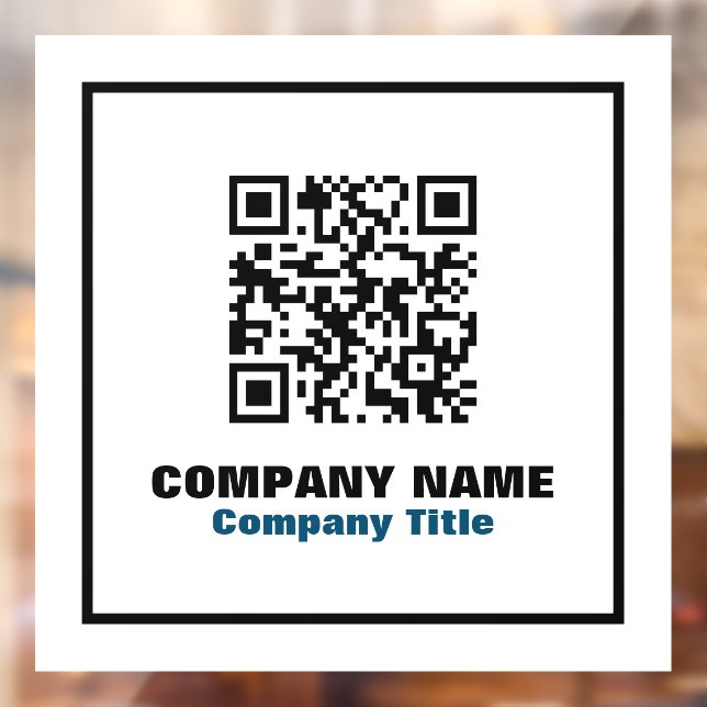 Vinilos Para Cristales Nombre comercial y código QR (Hoja 2)
