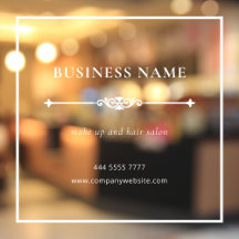 Nombre de Salón de Negocios Pequeños Elegante Marc