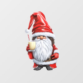 Vinilos Para Cristales Noruego Nisse Gnome Gonk Llevando Un Vaso De Huevo