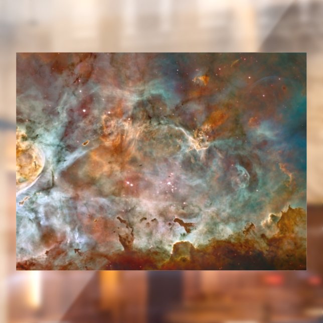 Vinilos Para Cristales Nubes oscuras de Carina Nebula Hubble Space (Hoja 2)