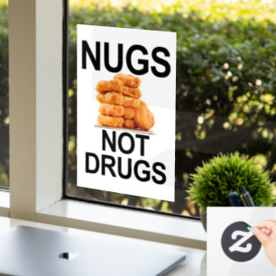 VINILOS PARA CRISTALES NUGS NO DROGAS
