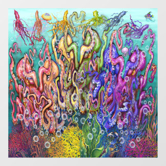 Vinilos Para Cristales Octopi