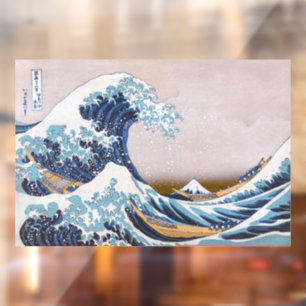 Vinilos Para Cristales Ola de Tsunami Gran Ola frente a Kanagawa Japón po