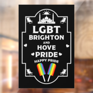 Vinilos Para Cristales Orgullo de Brighton y Hove